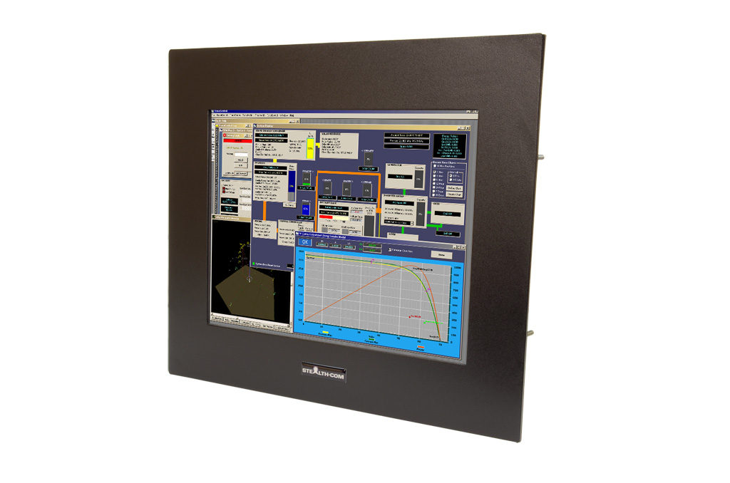 uitroepen Hoorzitting Zonnebrand 15" Panel Mount LCD Monitor for Rugged & Industrial Applications | Stealth