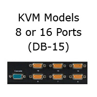 KVM Models with DB-15 Ports