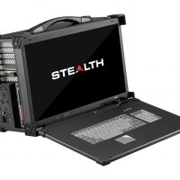Ultra Rugged Multi-Slot Portable PC with 17.3 Full HD 1080p LCD  (SBXI-17.3) 12th Gen - Stealth