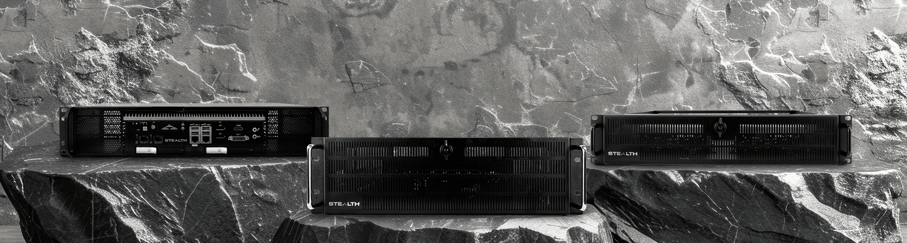 Stealth LPC rugged mini PCs with fanless design and industrial I/O in power plant environment